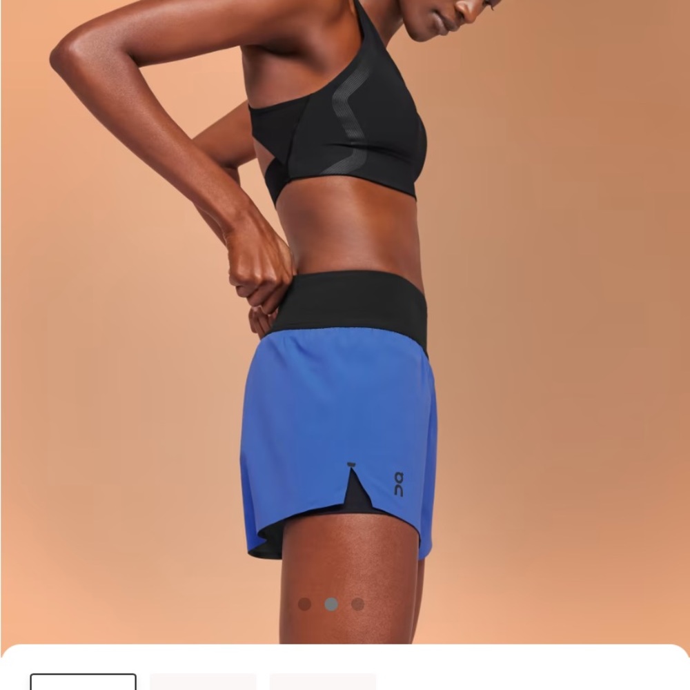 On Cloud running shorts